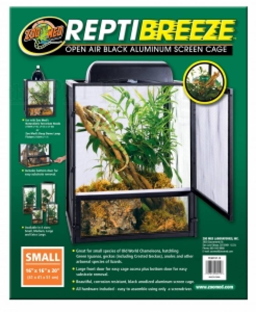 Reptibreeze Alum Screen Cage, 40 x 40 x 50 cm